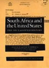 bokomslag South Africa and the United States