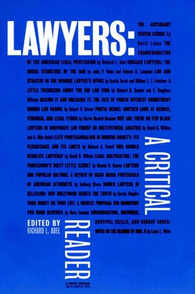 Richard L. Abel - Lawyers, Häftad