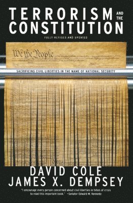 bokomslag Terrorism And The Constitution