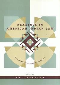 bokomslag Readings In American Indian Law
