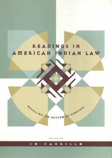 bokomslag Readings in American Indian Law