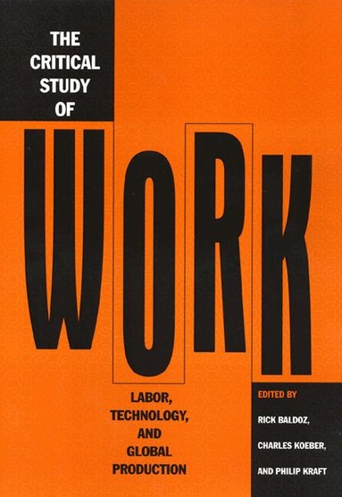 Rick Baldoz - Critical Study of Work, Häftad