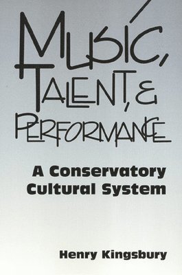 bokomslag Music Talent & Performance