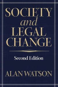 bokomslag Society and Legal Change 2Nd Ed