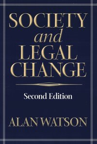 bokomslag Society And Legal Change 2Nd Ed