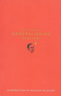 bokomslag Sayings of Generalissimo Giuliani