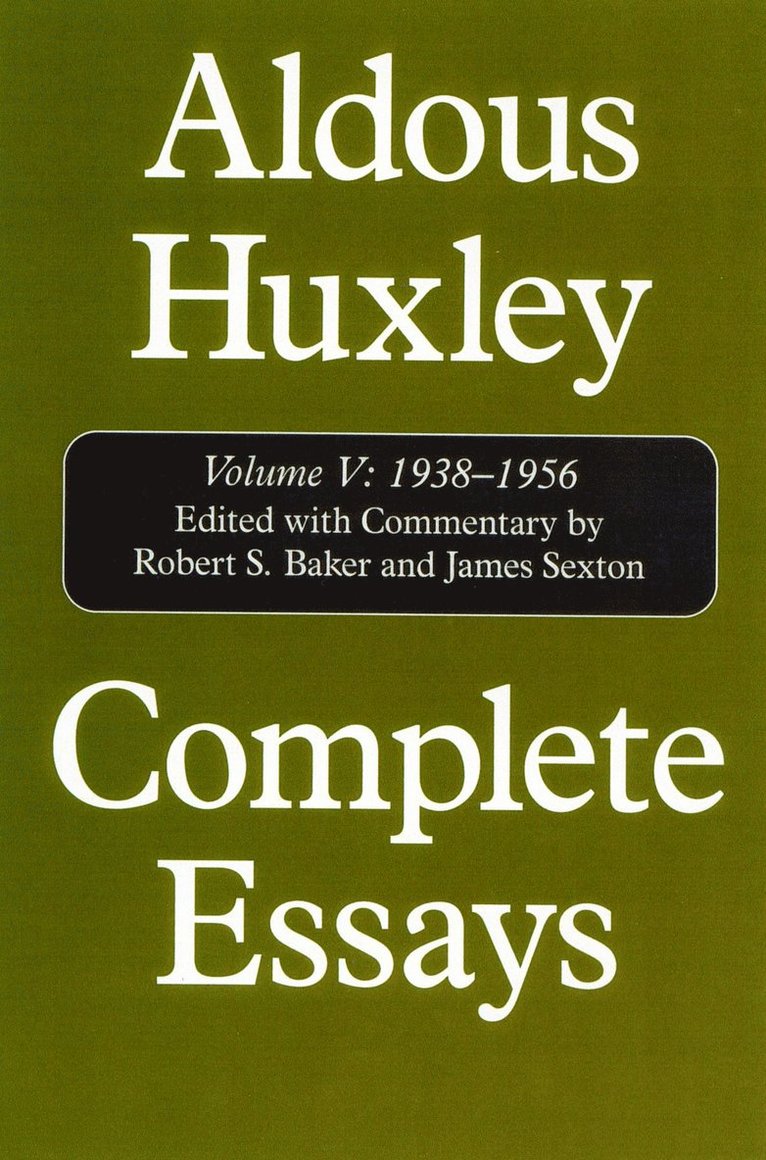 Complete Essays
