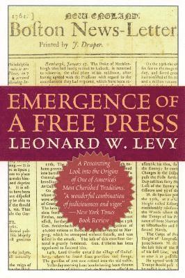 bokomslag Emergence of a Free Press