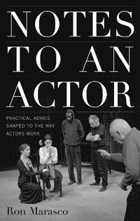 bokomslag Notes to an Actor