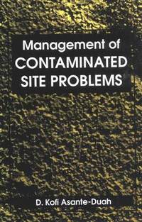 bokomslag Management of Contaminated Site Problems