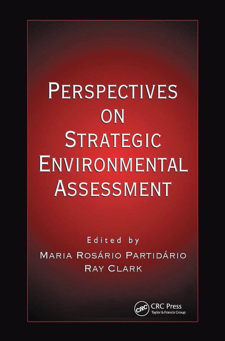 Perspectives on Strategic Environmental Assessment 1