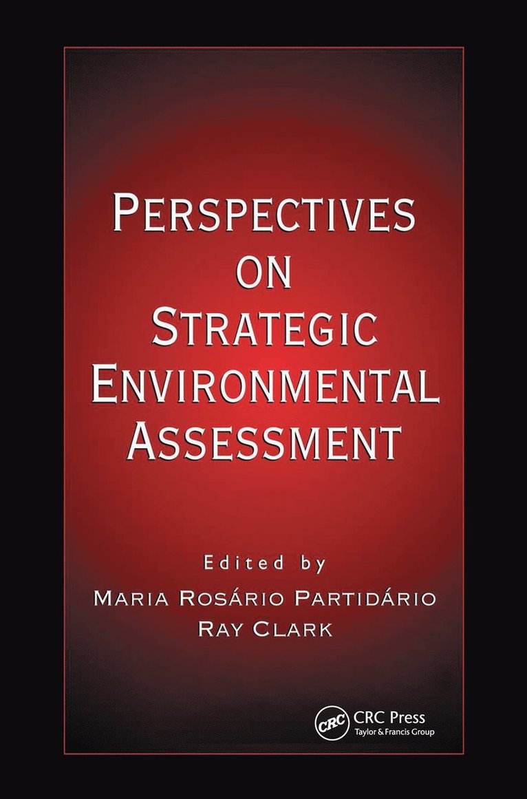 Perspectives on Strategic Environmental Assessment 1