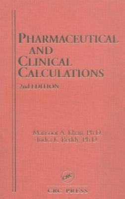 bokomslag Pharmaceutical and Clinical Calculations