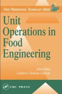 bokomslag Unit Operations in Food Engineering
