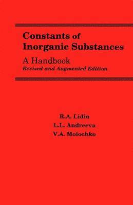 Constants of Inorganic Substances 1
