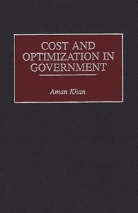 bokomslag Cost and Optimization in Government