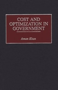 bokomslag Cost and Optimization in Government