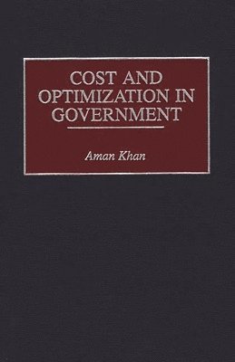 bokomslag Cost and Optimization in Government