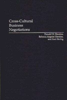 Cross-Cultural Business Negotiations 1