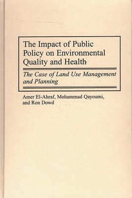 bokomslag Impact of Public Policy on Environmental Quality and Health