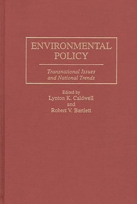 bokomslag Environmental Policy