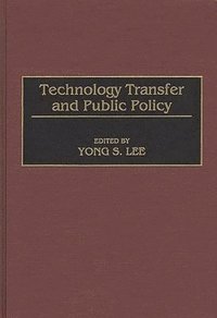 bokomslag Technology Transfer and Public Policy