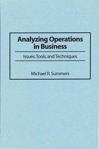 bokomslag Analyzing Operations in Business