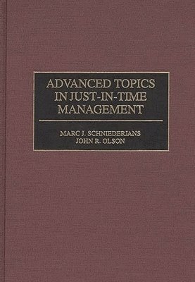 Advanced Topics in Just-In-Time Management 1