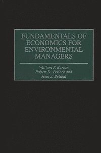 bokomslag Fundamentals of Economics for Environmental Managers