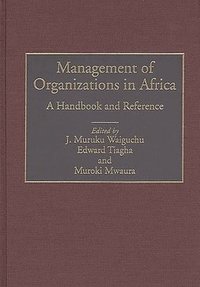 bokomslag Management of Organizations in Africa