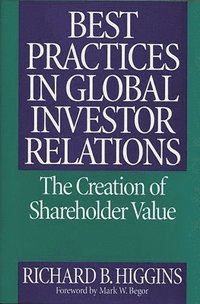 bokomslag Best Practices in Global Investor Relations