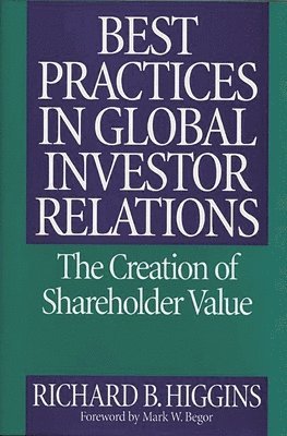 Best Practices in Global Investor Relations 1