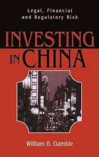bokomslag Investing in China