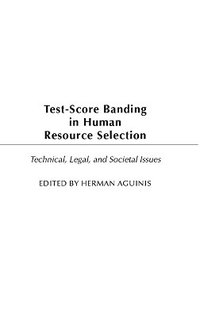 bokomslag Test-Score Banding in Human Resource Selection