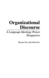 bokomslag Organizational Discourse