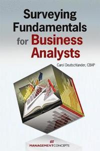bokomslag Surveying Fundamentals for Business Analysts