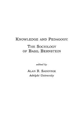 bokomslag Knowledge and Pedagogy