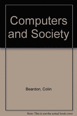 bokomslag Computers and Society