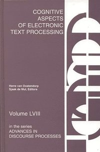 bokomslag Cognitive Aspects of Electronic Text Processing