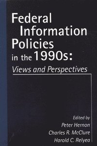 bokomslag Federal Information Policies in the 1990s