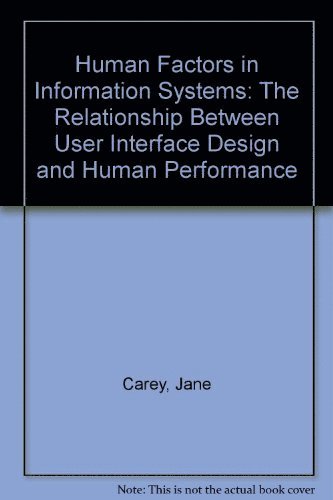 Human Factors in Information Systems 1