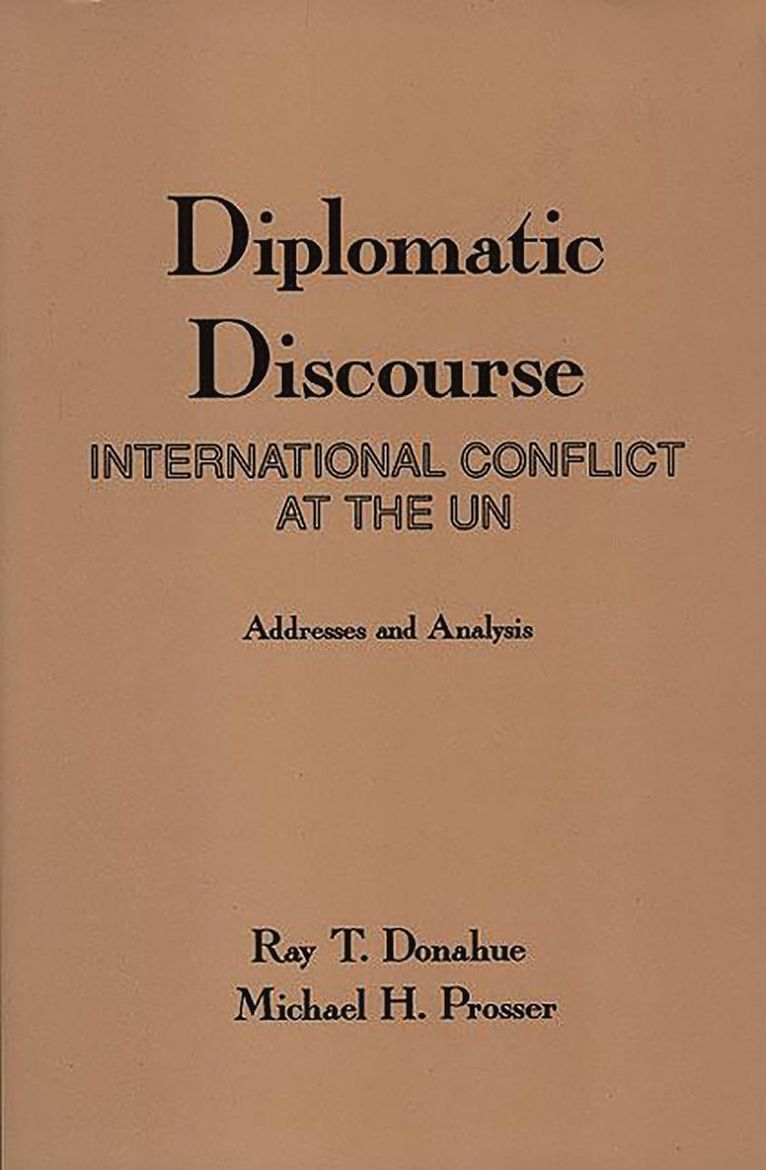 Diplomatic Discourse