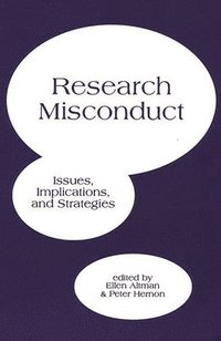 bokomslag Research Misconduct