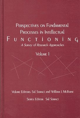 bokomslag Perspectives on Fundamental Processes in Intellectual Functioning, Volume 1