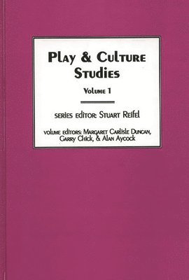 bokomslag Play & Culture Studies, Volume 1