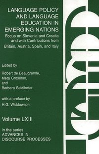 bokomslag Language Policy and Language Education in Emerging Nations
