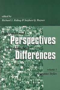bokomslag International Perspectives on Individual Differences