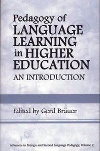 bokomslag Pedagogy of Language Learning in Higher Education