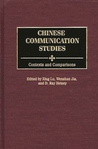 bokomslag Chinese Communication Studies