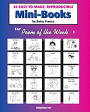 bokomslag Mini-Books For Poem Of The Week 1: 20 Easy-To-Make Reproducible Mini-Books